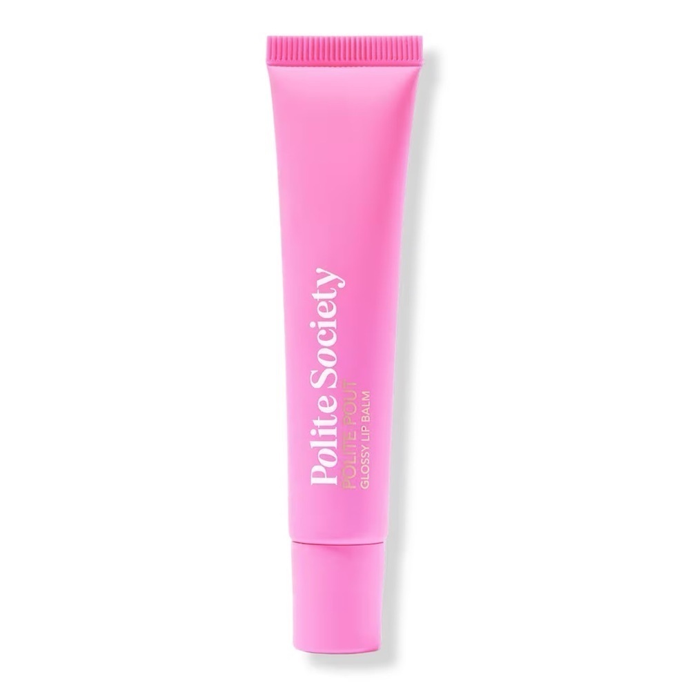 NWT Polite Society Polite Pout Glossy Lip Balm
